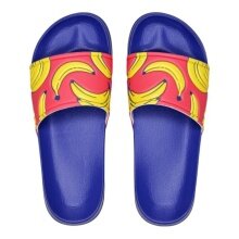 Skarpetki Happy Socks klapki Banana Slider ciemnoniebieskie/czerwone/żółte - 1 para