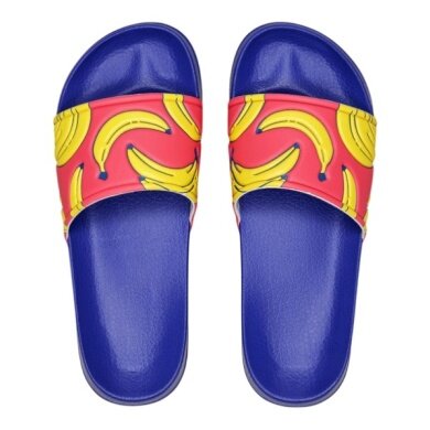 Skarpetki Happy Socks klapki Banana Slider ciemnoniebieskie/czerwone/żółte - 1 para