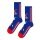 Skarpetki Happy Socks Crew Team France Football niebieskie - 1 para