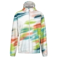 Kurtka z kapturem Blur Fullzip (100% poliester) biała/kolorowa męska