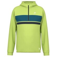 Head Kapuzenpullover Topspin Hoodie (100% poliester) limonkowy mężczyźni