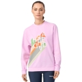 Bluza Head Pullover Rally Crewneck (mieszanka materiałów) różowa/wielokolorowa damska