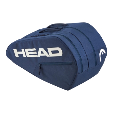 Torba na rakiety Head Racketbag Base Padel Bag M (torba na sprzęt, 2 główne komory) granatowa 6-sztukowa