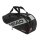 Head Torba na rakiety tenisowe Team Racquet Bag M (torba na rakiety, 2 główne komory) 2024 czarna/szara 6 sztuk