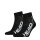 Skarpety tenisowe Head 2P Stripe Quarter (materiał mieszany) czarne/białe - 2 pary