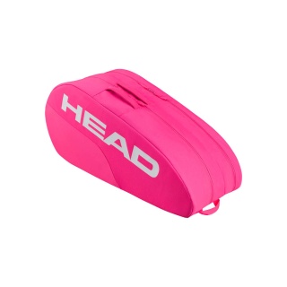 Torba tenisowa Head Racketbag Base M (torba na rakiety, 2 główne komory) 2026 różowa 6 sztuk