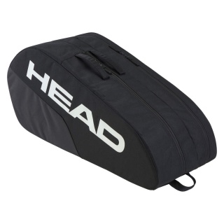 Torba tenisowa Head Racketbag Base M (torba na rakiety, 2 główne komory) 2025 czarna 6 szt.