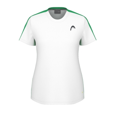 Head Koszulka tenisowa Tie-Break 2024 (Technologia mikrofibry transferu wilgoci) biała damska