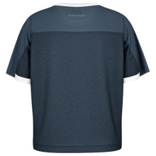 Koszulka tenisowa Head Play Tech (Technologia mikrofibry transferu wilgoci) 2025 granatowa damska