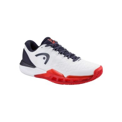 Buty tenisowe Head Revolt Pro 5.0 Clay/Sandplatz 2026 białe/granatowe/czerwone męskie