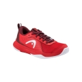 Buty tenisowe Head Sprint Court 4.0 Allcourt 2026 czerwone dziecięce