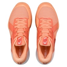 Buty tenisowe Head Sprint Pro 4.0 na nawierzchnię ceglaną/piaskową 2025 koralowo-białe damskie