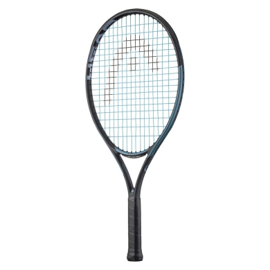 Racket tenisowy dla dzieci Head Gravity Jr 23in (7-10 lat) 2025 czarny/niebieski - naciągnięty -