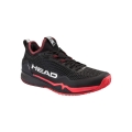 Buty tenisowe Head Endure Pro Clay/Sandplatz czarne/czerwone męskie