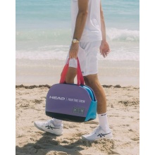 Torba sportowa Head Pro X Tote Bag Palm Tree Crew Edycja Alternatywna (2 główne komory, 22 litry) fioletowo-niebieska