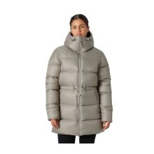 Helly Hansen Zimowy Puchowy Płaszcz Essence Down Parka (ciepły, bez PFC) naturalny/szary Damski