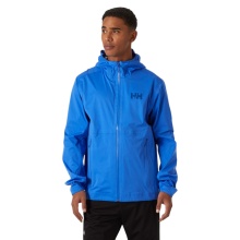 Kurtka Softshell Helly Hansen Momentum 3-warstwowa (odporna na wiatr i wodę) niebieska męska