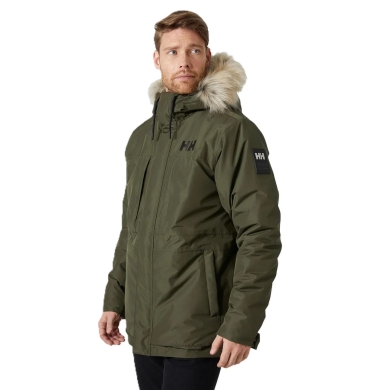 Helly Hansen Kurtka zimowa Coastal 3.0 (PrimaLoft®, wodoodporna) ciemnozielona męska