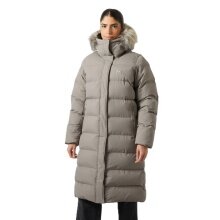 Helly Hansen zimowy płaszcz Aria Long Parka (bardzo ciepły, syntetyczna izolacja) szary damski