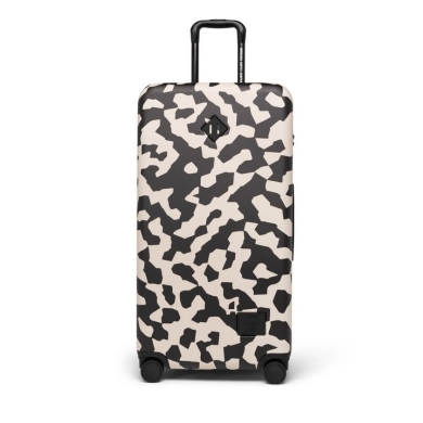 Torba podróżna Herschel Travel Heritage Hardshell Large Luggage (95 litrów, z kółkami) - czarna/biała