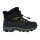 Buty trekkingowe Hi-Tec Jackdaw Mid WP JR (wodoodporne) czarne/lime dziecięce