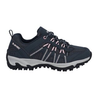 Buty trekkingowe Hi-Tec Jaguar ciemnoniebiesko-różowe damskie