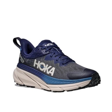 Hoka buty do biegania w terenie Challenger 7 GTX (wodoodporne) ciemnoniebieskie męskie