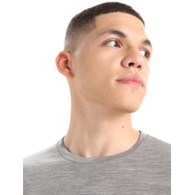 Icebreaker Funkcyjne T-shirt Sphere II SS - Wełna merino, Cool-Lite - regulacja wilgoci - szary Mężczyźni