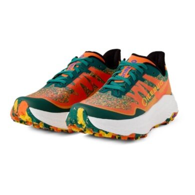 Buty do biegania w terenie Icebug Järv RB9X (długodystansowe) pomarańczowo-zielone męskie