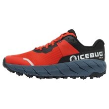 Buty do biegania Icebug Trail Arcus BUGrip (z kolcami, szerokie) czerwono/granatowo/czarne damskie