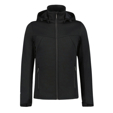 Kurtka Softshell Icepeak Biggs (wodoodporna) czarna męska