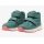 Buty trekkingowe Jack Wolfskin Woodland 2 Texapore Mid VC (rzep, wodoodporne) jade zielone dziecięce