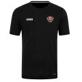 JAKO Koszulka Freizeit-T-Shirt Dynamo Dresden Pro Casual (Jersey z poliestru i elastanu) czarna męska