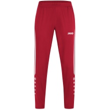 JAKO Spodnie sportowe Power (Stretch-Micro-Twill) długie czerwono/białe damskie