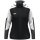 Kurtka z kapturem JAKO Dynamic (fleece poliestrowy, boczne kieszenie z zamkiem błyskawicznym) czarna/biała/antracytowa dla kobiet