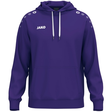 JAKO Bluza z kapturem One Sweat (mieszanka bawełny) fioletowa dziecięca