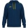 JAKO Bluza z kapturem One Sweat (mieszanka bawełny) granatowo-żółta dziecięca