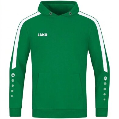 JAKO Bluza z kapturem (Hoodie) Power Kapuzensweat (Bawełna organiczna) zielona Dzieci