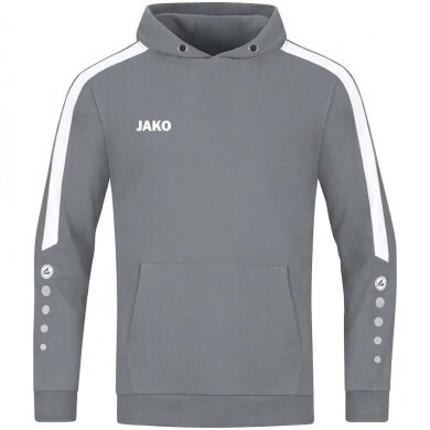 JAKO Bluza z kapturem (Hoodie) Power Kapuzensweat (Bawełna ekologiczna) ciemnoszara dziecięca
