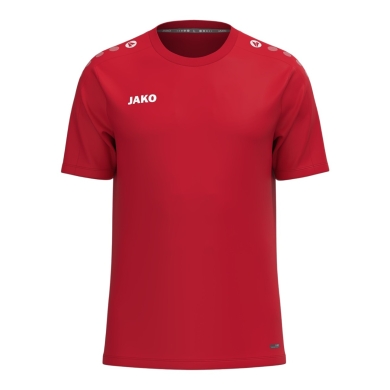 JAKO Koszulka sportowa One (100% rec. poliester, oddychająca) czerwona damska