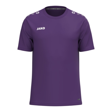 JAKO Koszulka sportowa One (100% recyklingowany poliester, oddychająca) fioletowa damska