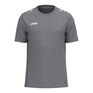 JAKO Koszulka sportowa One (100% rec. poliester, oddychająca) szara damska