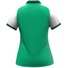 JAKO Sport-Polo Dynamic (100% rec. poliester) zielony/biały/ciemnozielony damskie