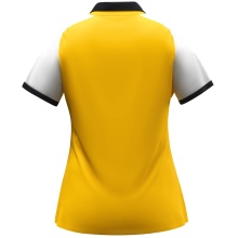JAKO Sport-Polo Dynamic (100% rec. poliester) żółto/biało/czarny damski
