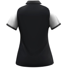 JAKO Sport-Polo Dynamic (100% rec. poliester) czarny/biały/antracytowy damski