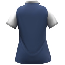 JAKO Sport-Polo Dynamic (100% rec. poliester) granatowy/biały/jasnoszary damskie