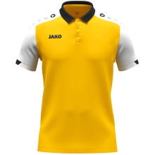 JAKO Sport-Polo Dynamic (poliestr mini-piquet) żółty/biały/czarny dziecięce
