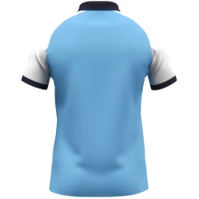 JAKO Sport-Polo Dynamic (poliestr mini-piquet) niebieski/biały/granatowy dziecięce