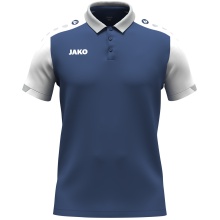 JAKO Sport-Polo Dynamic (poliesterowy mini-piquet) granatowy/biały/jasnoszary dziecięce