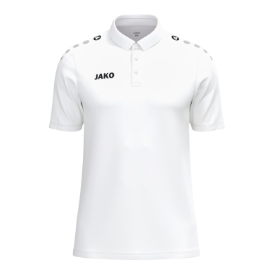 JAKO Sport-Polo One Cotton (mieszanka bawełny) białe męskie
